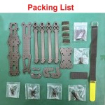 Mark4 V2 Mark 4 7inch 295mm / 8inch 367mm / 9inch 387mm / 10inch 427mm 3K Full Carbon Fiber TrueX Frame for FPV Camera Kit Done